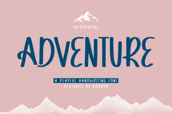 Adventure: A Playful Font for Creative Expression