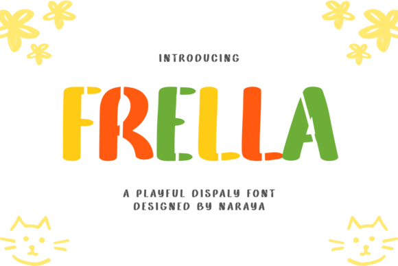 Frella: A Playful Font for Creative Expression