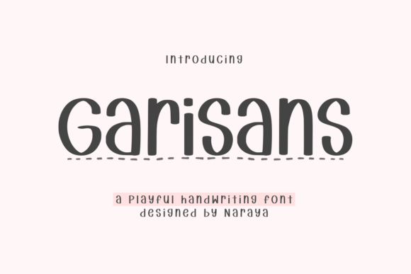 Garisans: A Playful Font for Creative Projects