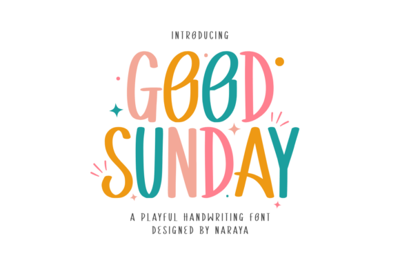 Good Sunday: A Playful Handwriting Font for Creative Projects
