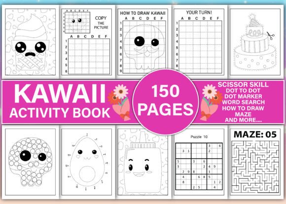 How the Cute Kawaii Activity Book for Kids Vol-1 Is Reshaping the Children’s Print-on-Demand Market
