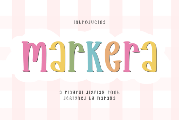 Markera: A Playful Handwriting Font with Strategic Branding Potential