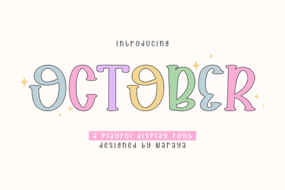 October: A Playful Handwriting Font