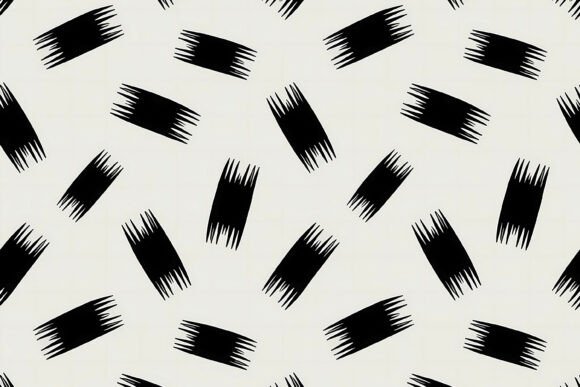The Quiet Power of the Seamless Organic Fringed Brush Pattern in Modern Design