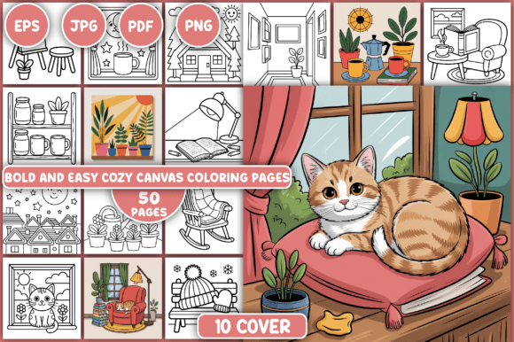 The Quiet Revolution in Creative Wellness: Why Cozy Canvas Coloring Pages Are Redefining the Art of Slow Living