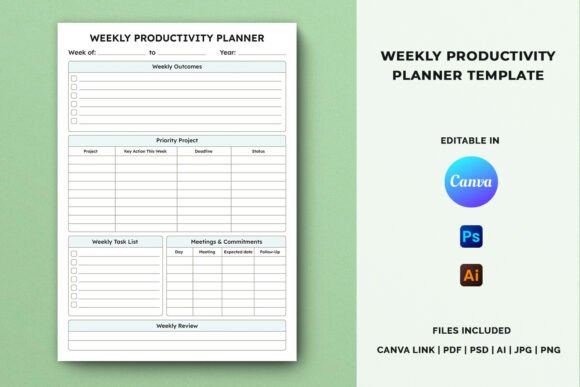 Weekly Productivity Planner Template: A Practical Guide
