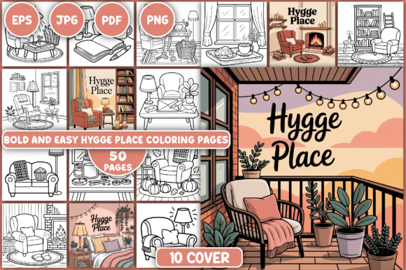 Why Hygge Place Coloring Pages Are the Cozy Escape You Need