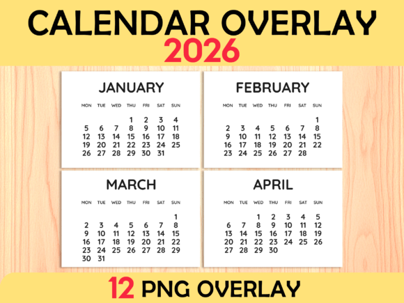 Why the 2026 Calendar Overlay PNG Is Becoming an Essential Tool for Modern Creators